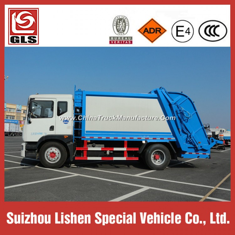 New 4X2 Smal Compactor Garbage Truck