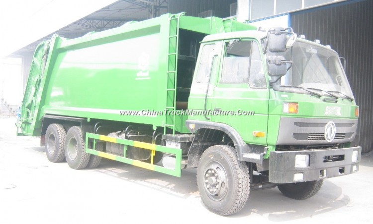 Dongfeng Compression Garbage Truck 16-18m3 6X4 Drive 220/245/270HP