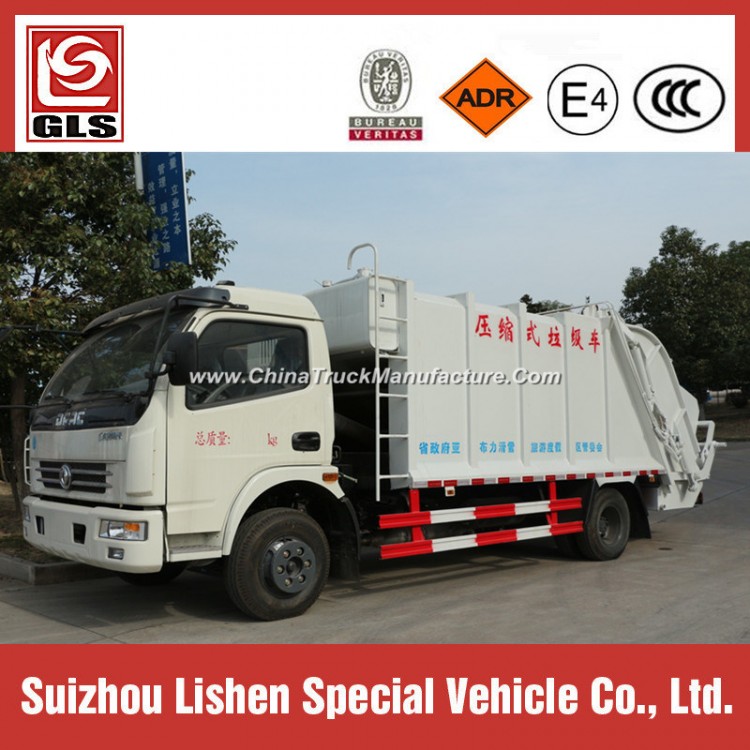 Dongfeng 8tons Garbage Compression Compactor Truck
