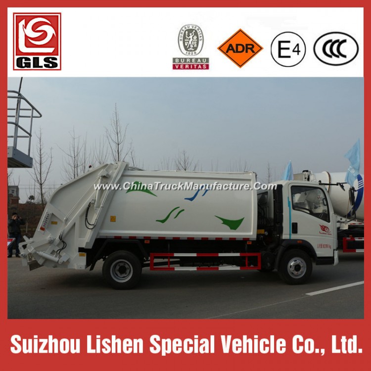 HOWO 4*2 Compactor Garbage Truck