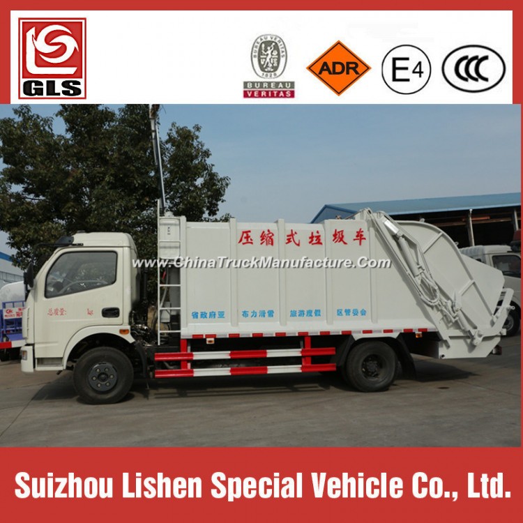 6m3 Small Garbage Compactor Truck Price Garbage Truck Dimensions