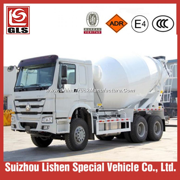 HOWO 6X4 Concrete Mixer Truck with Pump for Sale