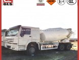 Sinotruk HOWO 10 Wheeler 8 Cubic Meters Chassis 6X4 Diesel Mobile Concrete Mixer Truck