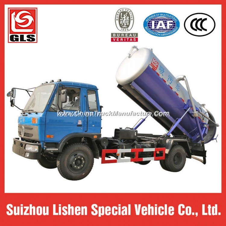 China Manufacturer Vacuum Sewage Suction Truck