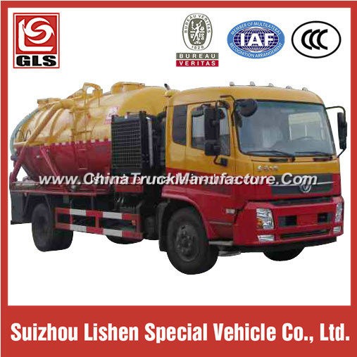 China Manufacturer Sewage & Fecal Suction Tank Truck