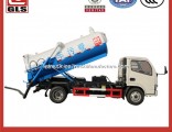 4X2 Dongfeng 4000L Vacuum Sewage Suction Truck