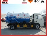 4000L Septic Tank Truck/ 5000 Liters Vacuum Sewage Suction Truck