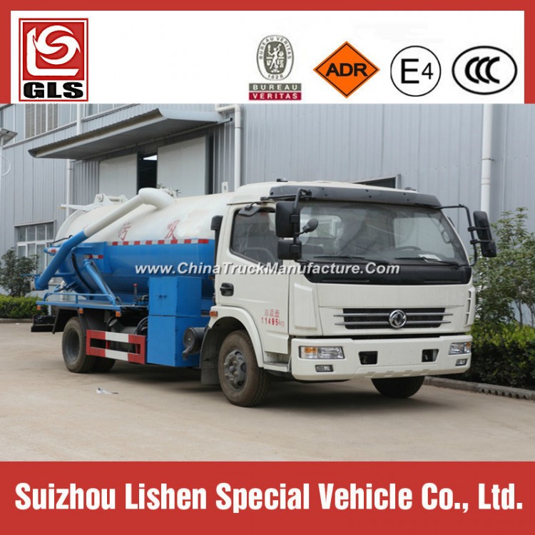 Brand New 6000 Liters Vacuum Sewage Suction Truck