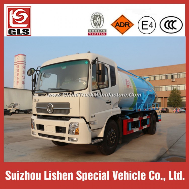 10000L 12000L Sewage Suction 4*2 Vacuum Tank Truck Price for Sale