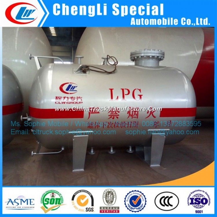 Chengli Supply 5000L Small LPG Tankers Family Use 2.5mt Cooking Gas LPG Tank Small LPG Tanker LPG St