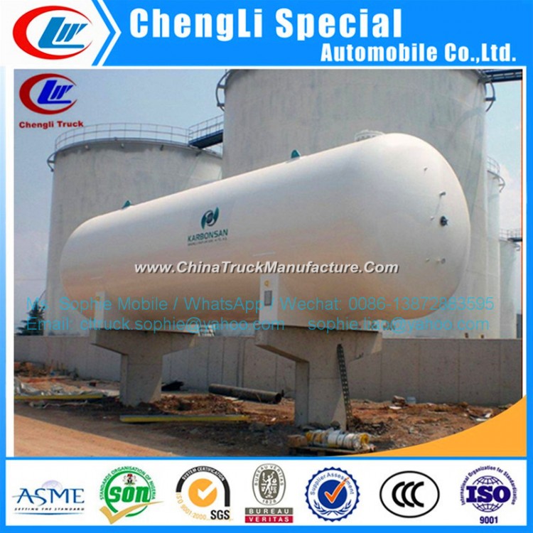 High Capacity Used LPG Gas Tanks Sale to Africa 10-100cubic Liquefied Petroleum Gas Storage Tank Coo