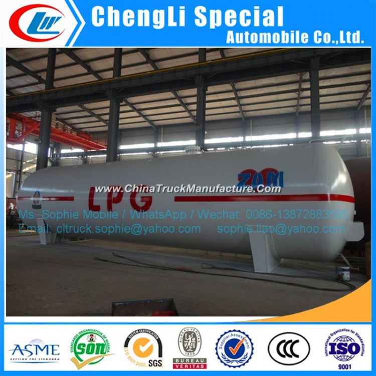 Factory Sale Good Quality 50cbm 50000 Liters LPG Storage Tank LPG Storage Tanker LPG Cooking Gas Tan