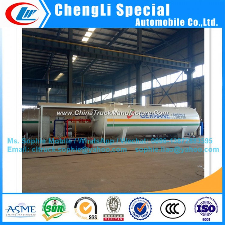 LPG Filling Station Mobile Skid-Mounted Portable LPG Station Small Area Required Mobile LPG Plant LP