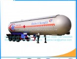 Low Price Hotsales 24500kg 58.8m3 LPG Gas Delivery Trailer LPG Tank Semitrailer LPG Tank Trailer wit