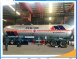 Most Popular New Style 3 Axles 58cbm Lp Gas Tanker Semitrailer LPG Pump Tank for Sale LPG Tanker Tra