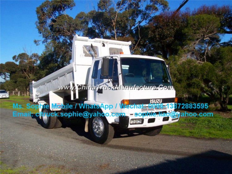 Isuzu 4X2 6 Wheels Dump Truck 5 Tons Tipper for Export