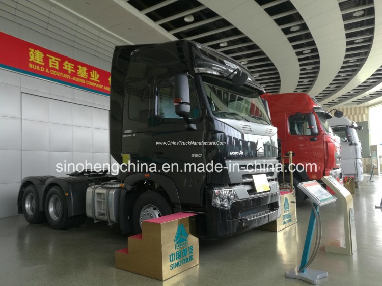 Heavy Cargo Truck Trailer Head 6X4 420HP Sinotruk HOWO Nigeria