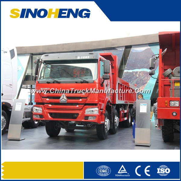 China HOWO 8X4 Dump Truck 31 Ton with Strong Body
