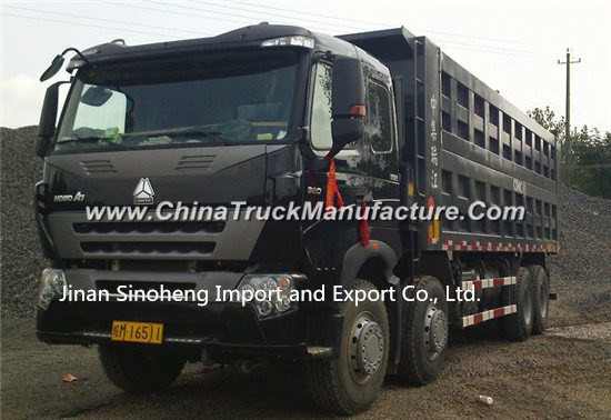 Factory Sale 420HP Sinotruk HOWO A7 8X4 Dump Truck 12wheels