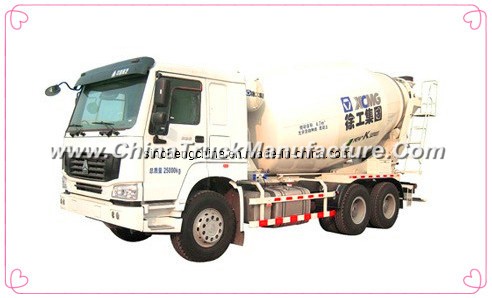 HOWO Concrete Mixer Truck, 8m3 Mixing Volume, Concrete Transportation Zz1257n3847c