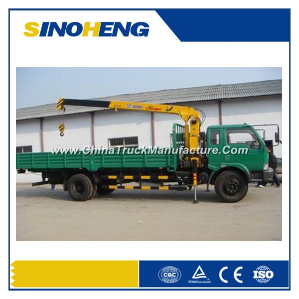 China Top Brand Crane Truck Manufacturer Sinotruk HOWO 8 Ton