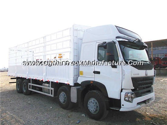 Sinotruk HOWO A7 8X4 336HP Van Cargo Truck