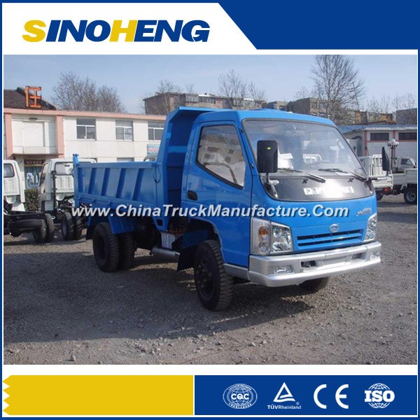 China 4t Small Duty Dump Tipper Truck for Sale