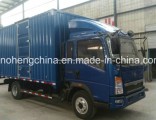 HOWO 7 Ton Box Cargo Truck / Lorry Truck