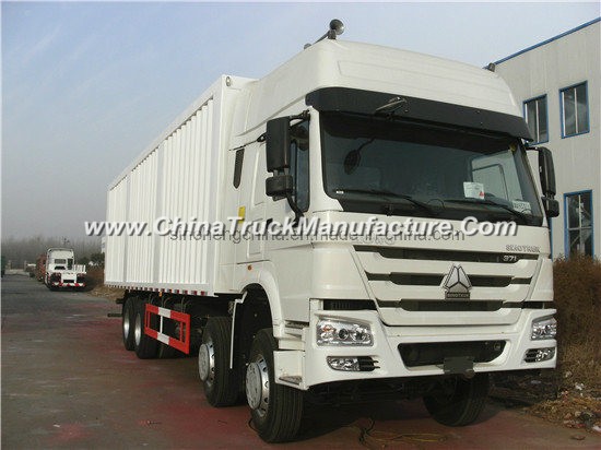 Hot Sale Sinotruk HOWO 8X4 Van Cargo Truck