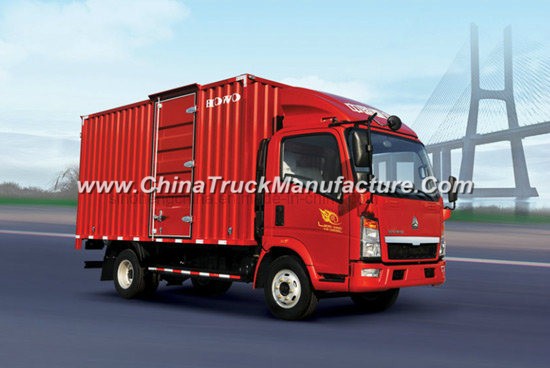 Attractive and Durable HOWO 5 Ton Light Van Truck