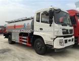 12-15m3 New Dongfeng 4X2 Fuel Tanker 170HP Oil Tank Truck