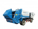 HOWO Waste Collection Compactor Garbage Truck 6-9 Cubic Compactor Garbage Truck