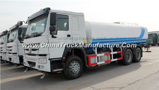 Sinotruk HOWO 6X4 15m3 Water Tank Truck