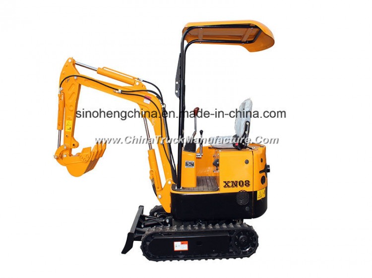 Mini Digging Machine 850kg Garden Crawler Excavators Xn08