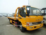High Quality Best 130HP JAC 4X2 Flatbed Wrecker Towing Truck
