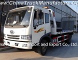 FAW 124HP Flatbed Tow Truck /4X2 Wrecker for Factory Price