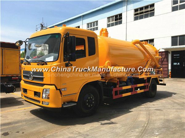 Dongfeng Sewage Suction Truck 4X2 180HP