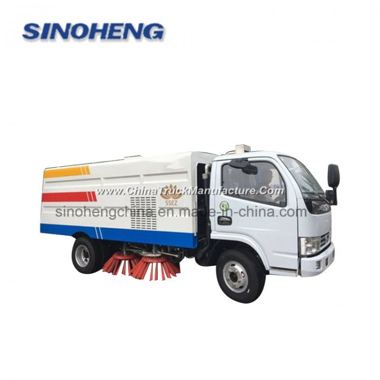 Dongfeng Capacity 4 Cbm Vacuum Road Cleaning Sweeper Truck of Good Price