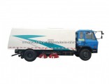 Dongfeng 145 Industrial Vacuum Road Sweeper Truck with Water Spray and Suction