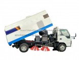 Isuzu 4X2 4cbm Vacuum Road Sweeper Truck