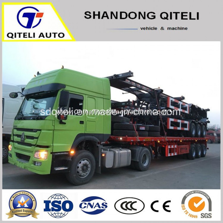 20FT Container Chassis, 20FT 40FT Skeleton Semi Trailer