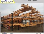 40FT Three Axles Skeleton Semi Trailer for Container Transport