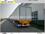Three Axle Skeleton Container Transport Truck Trailer Flatbed Semi Trailer