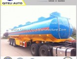 3/4 Axle Oil Tanker Tank Semi Truck Trailer for Gasoline/Fuel Transport