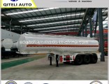 Tri-Axle 4 Axle Fuel Tanker Fuel Oil Tanker Trailer Oil Tank Semi Truck Trailer