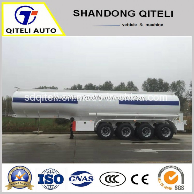 4 Axle 40000 45000 50000 Liters Oil Tanker Tank Semi Truck Trailer for Gasoline Transport