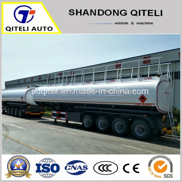 3/4 Axle Tank/Tanker Truck Semi Trailer for Oil/Fuel/Diesel/Gasoline/Crude/Water/Milk Transport