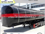 45m3 3axles Liquid Heating Truck Semi Bitumen Tank Trailer