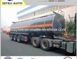 Tri-Axle Heat Preservable Asphalt/Bitumen/Coal Tar Tank Semi Trailer