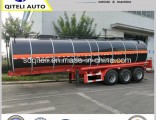 3 Axle 30cbm -55cbm Petrol Fuel Oil / Asphalt Bitumen / Water Tanker Trailer for Sale